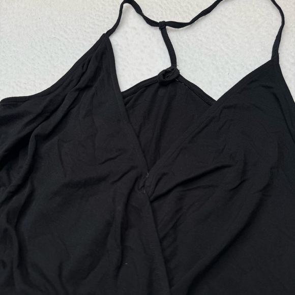 ALO Women’s Black V-Neck Tank Top sz S Breathable Summer Casual Outdoor - Picture 2 of 8